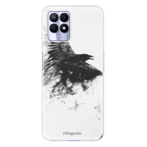Silikonové odolné pouzdro iSaprio - Dark Bird 01 na mobil Realme 8i
