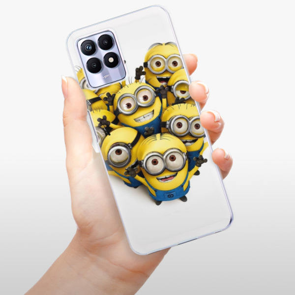 Silikonové pouzdro iSaprio - Realme 8i - Mimons 01