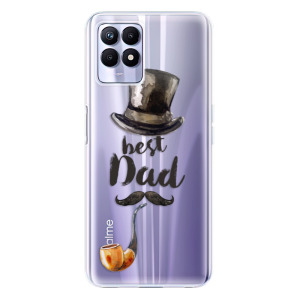Silikonové odolné pouzdro iSaprio - Best Dad na mobil Realme 8i