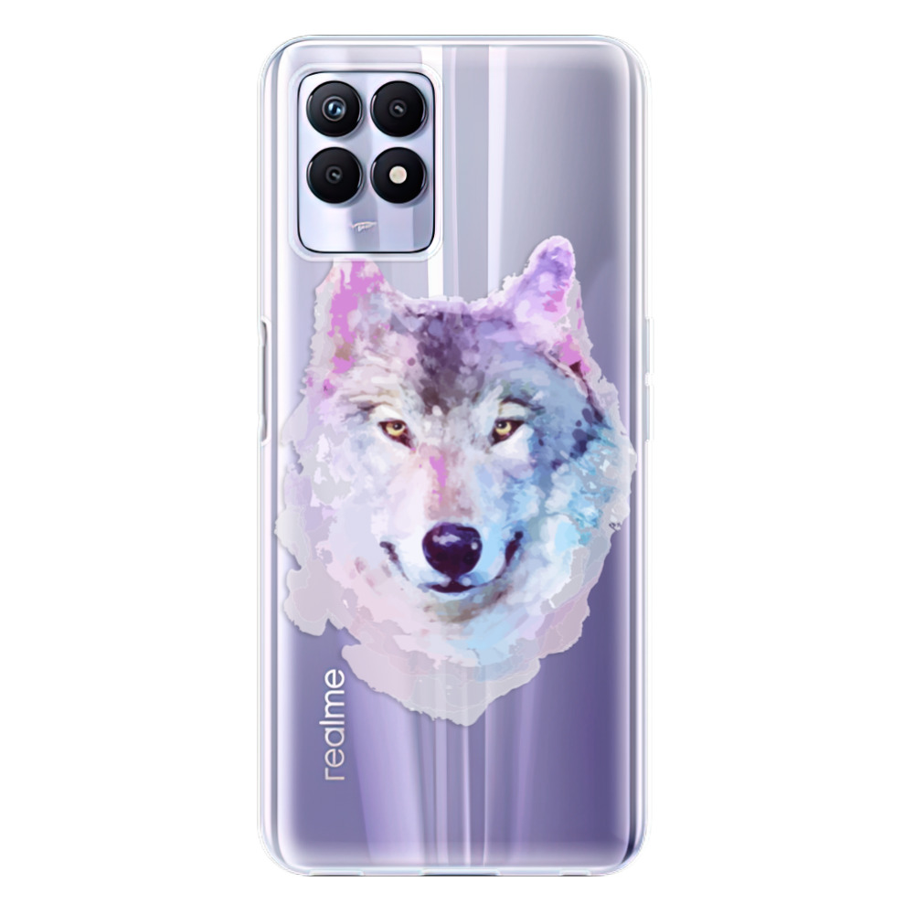 Silikonové odolné pouzdro iSaprio - Wolf 01 na mobil Realme 8i (Silikonový odolný kryt, obal, pouzdro iSaprio - Wolf 01 na mobilní telefon Realme 8i)