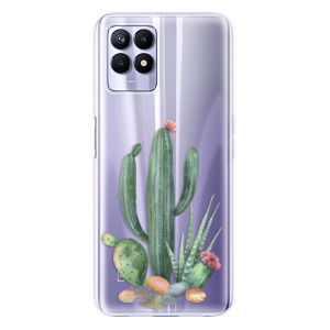 Silikonové odolné pouzdro iSaprio - Cacti 02 na mobil Realme 8i