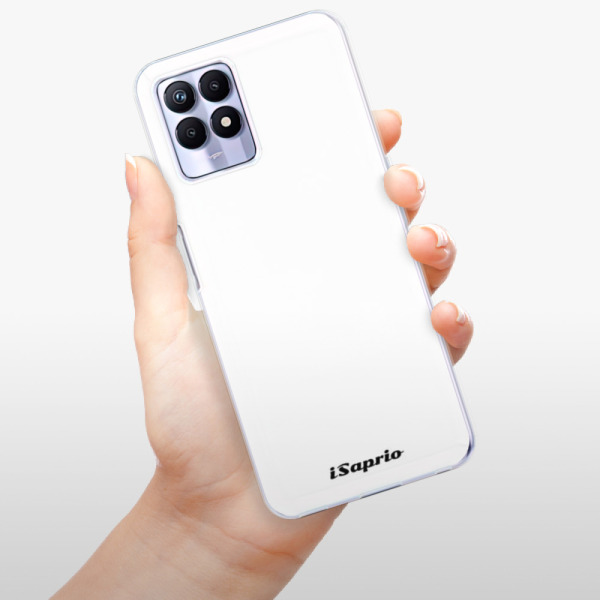Silikonové pouzdro iSaprio - Realme 8i - 4Pure bílé