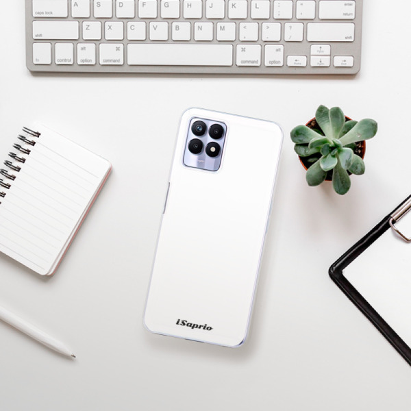 Silikonové pouzdro iSaprio - Realme 8i - 4Pure bílé