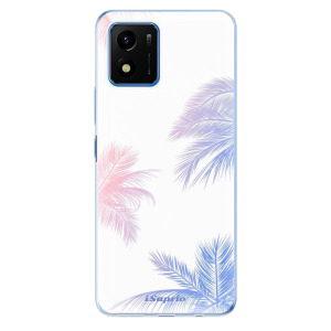 Silikonové odolné pouzdro iSaprio - Digital Palms 10 na mobil Vivo Y01