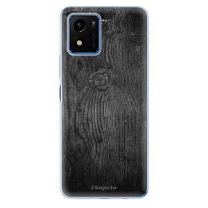Silikonové odolné pouzdro iSaprio - Black Wood 13 na mobil Vivo Y01