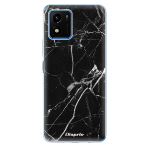 Silikonové odolné pouzdro iSaprio - Black Marble 18 na mobil Vivo Y01