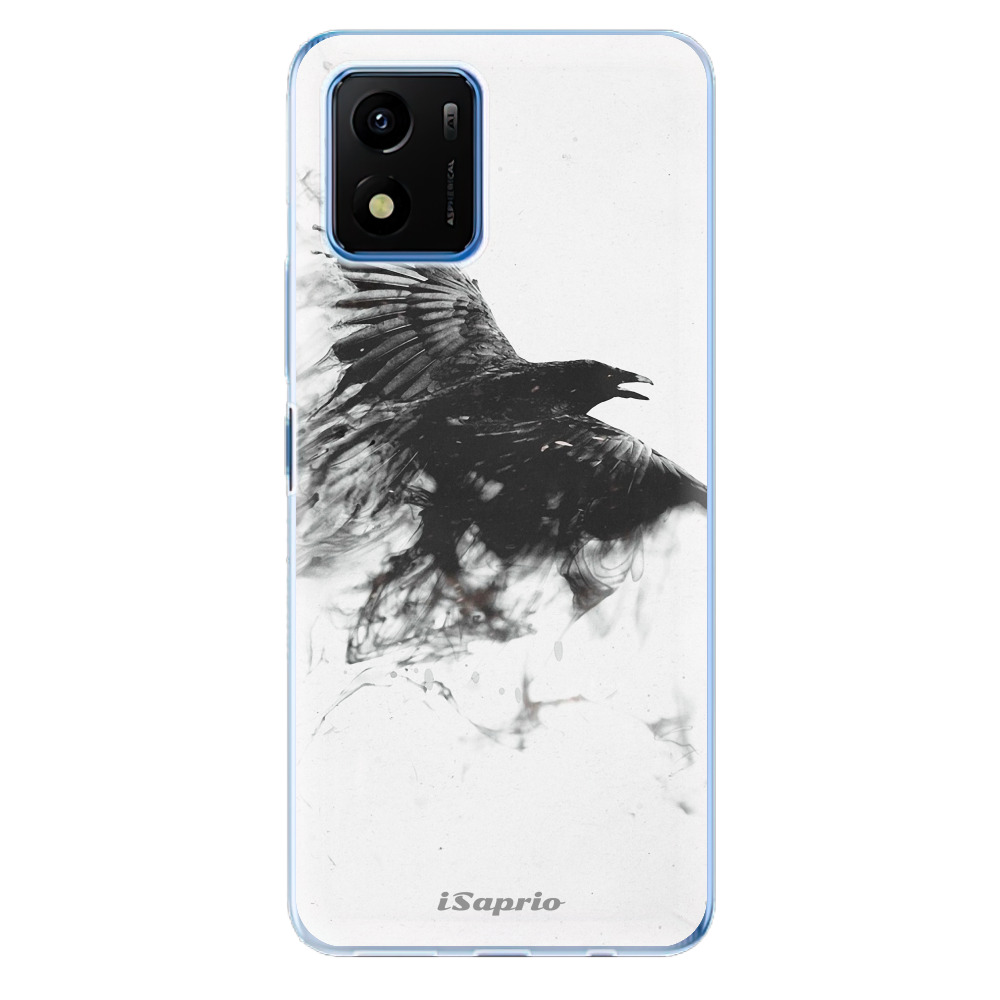 Odolné silikonové pouzdro iSaprio - Dark Bird 01 - Vivo Y01