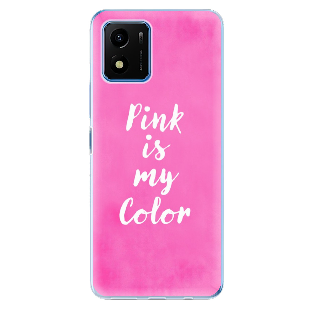 Odolné silikonové pouzdro iSaprio - Pink is my color - Vivo Y01