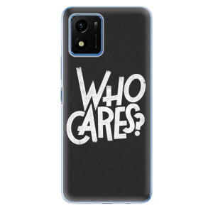 Silikonové odolné pouzdro iSaprio - Who Cares na mobil Vivo Y01