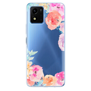 Silikonové odolné pouzdro iSaprio - Flower Brush na mobil Vivo Y01