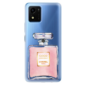 Silikonové odolné pouzdro iSaprio - Chanel Rose na mobil Vivo Y01
