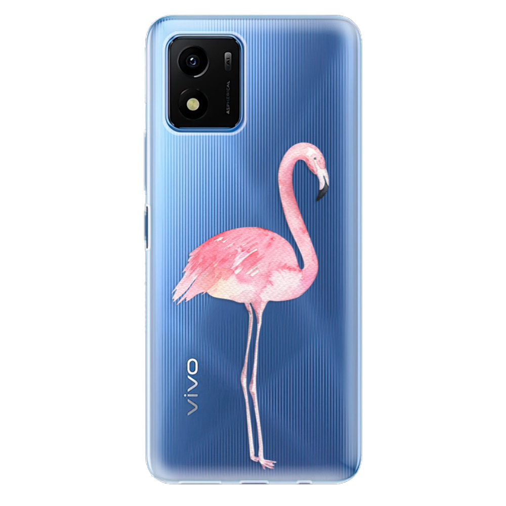 Odolné silikonové pouzdro iSaprio - Flamingo 01 - Vivo Y01