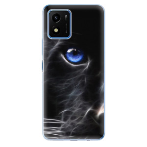 Silikonové odolné pouzdro iSaprio - Black Puma na mobil Vivo Y01