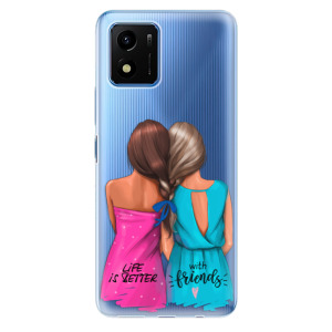 Silikonové odolné pouzdro iSaprio - Best Friends na mobil Vivo Y01