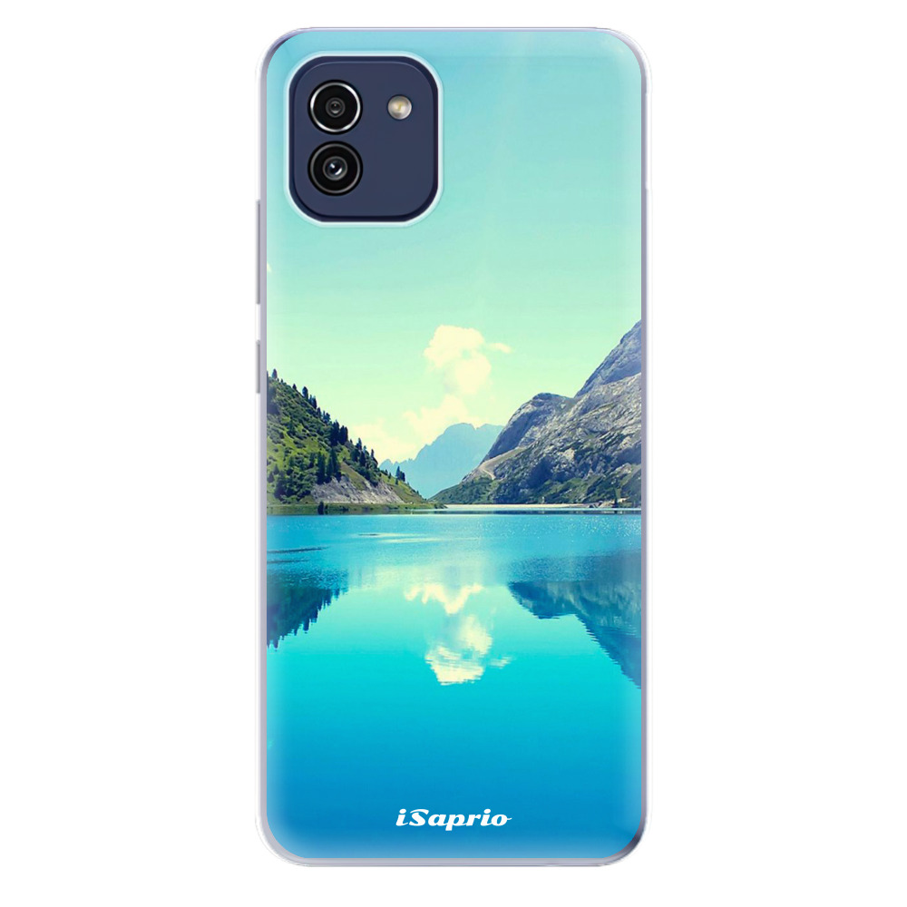 Odolné silikonové pouzdro iSaprio - Lake 01 - Samsung Galaxy A03