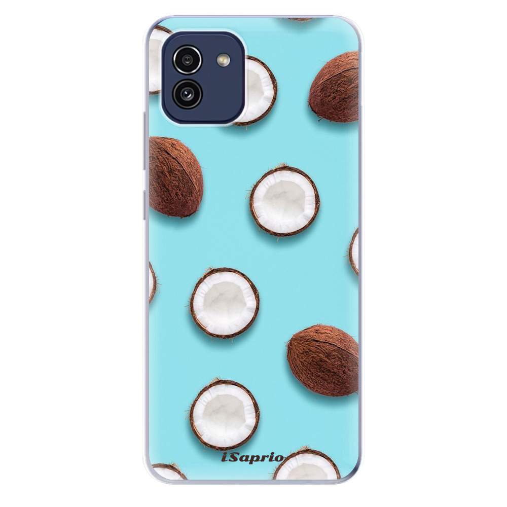 Odolné silikonové pouzdro iSaprio - Coconut 01 - Samsung Galaxy A03