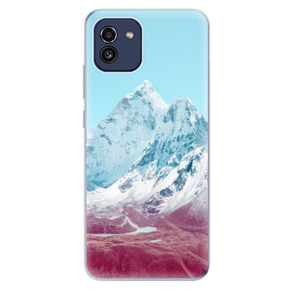 Odolné silikonové pouzdro iSaprio - Highest Mountains 01 - Samsung Galaxy A03