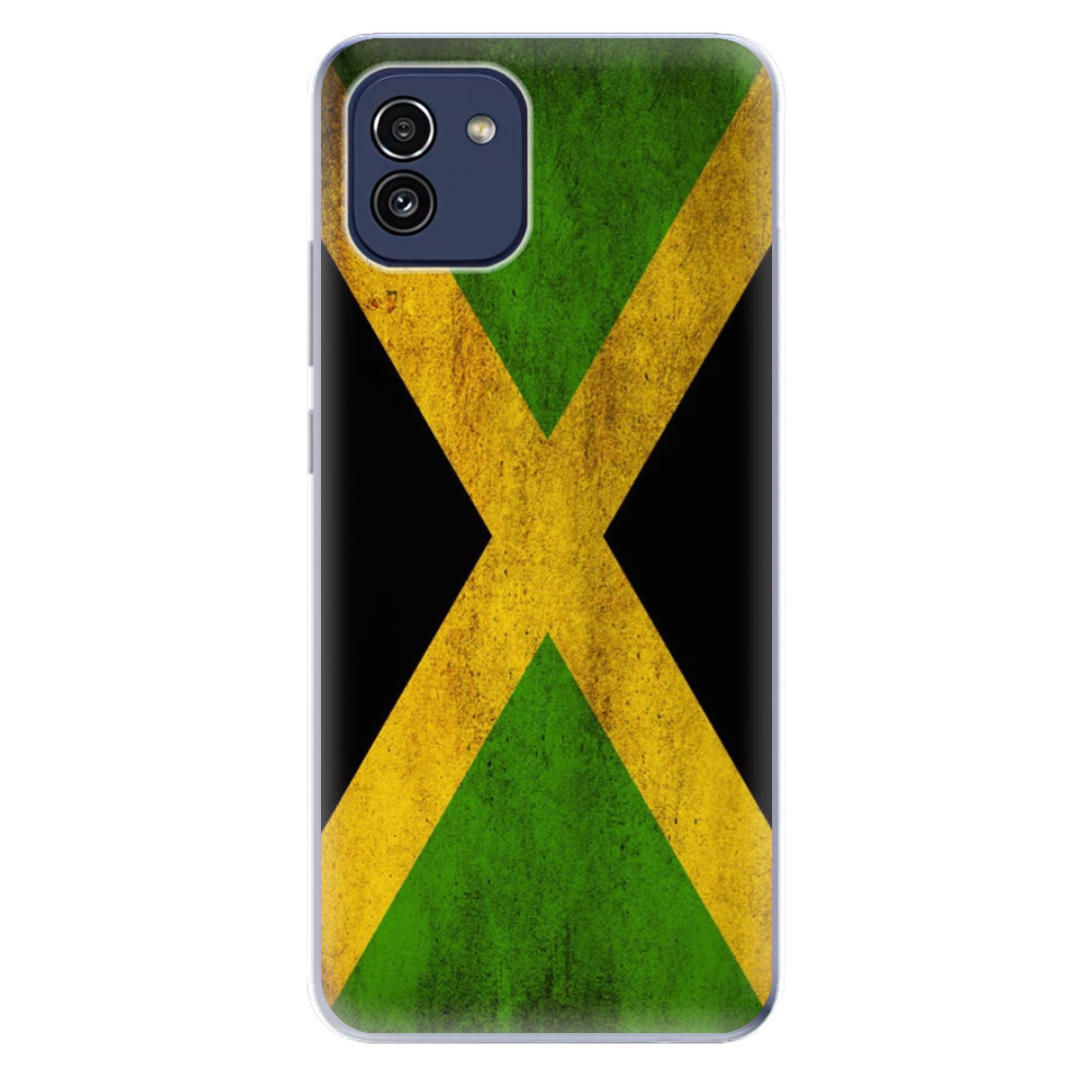 Odolné silikonové pouzdro iSaprio - Flag of Jamaica - Samsung Galaxy A03