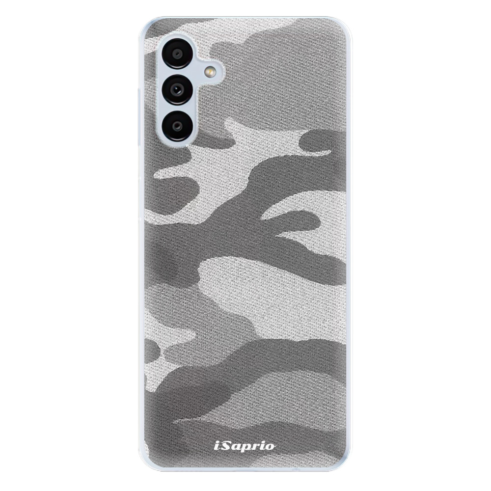 Odolné silikonové pouzdro iSaprio - Gray Camuflage 02 - Samsung Galaxy A13 5G