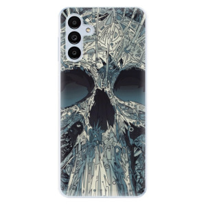 Odolné silikonové pouzdro iSaprio - Abstract Skull - Samsung Galaxy A13 5G
