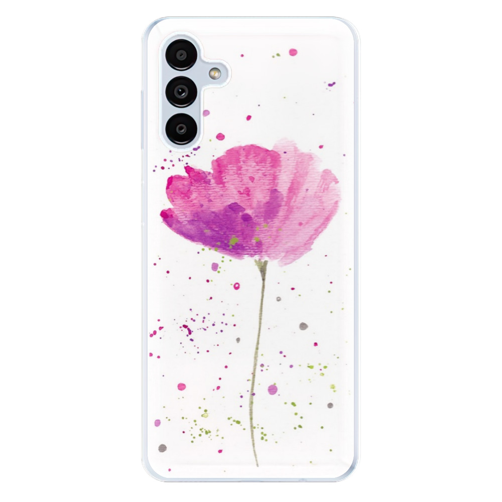 Odolné silikonové pouzdro iSaprio - Poppies - Samsung Galaxy A13 5G
