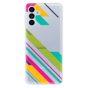 Odolné silikonové pouzdro iSaprio - Color Stripes 03 - Samsung Galaxy A13 5G