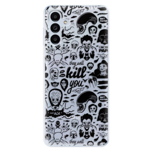 Odolné silikonové pouzdro iSaprio - Comics 01 - black - Samsung Galaxy A13 5G