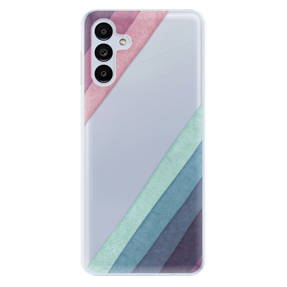 Odolné silikonové pouzdro iSaprio - Glitter Stripes 01 - Samsung Galaxy A13 5G