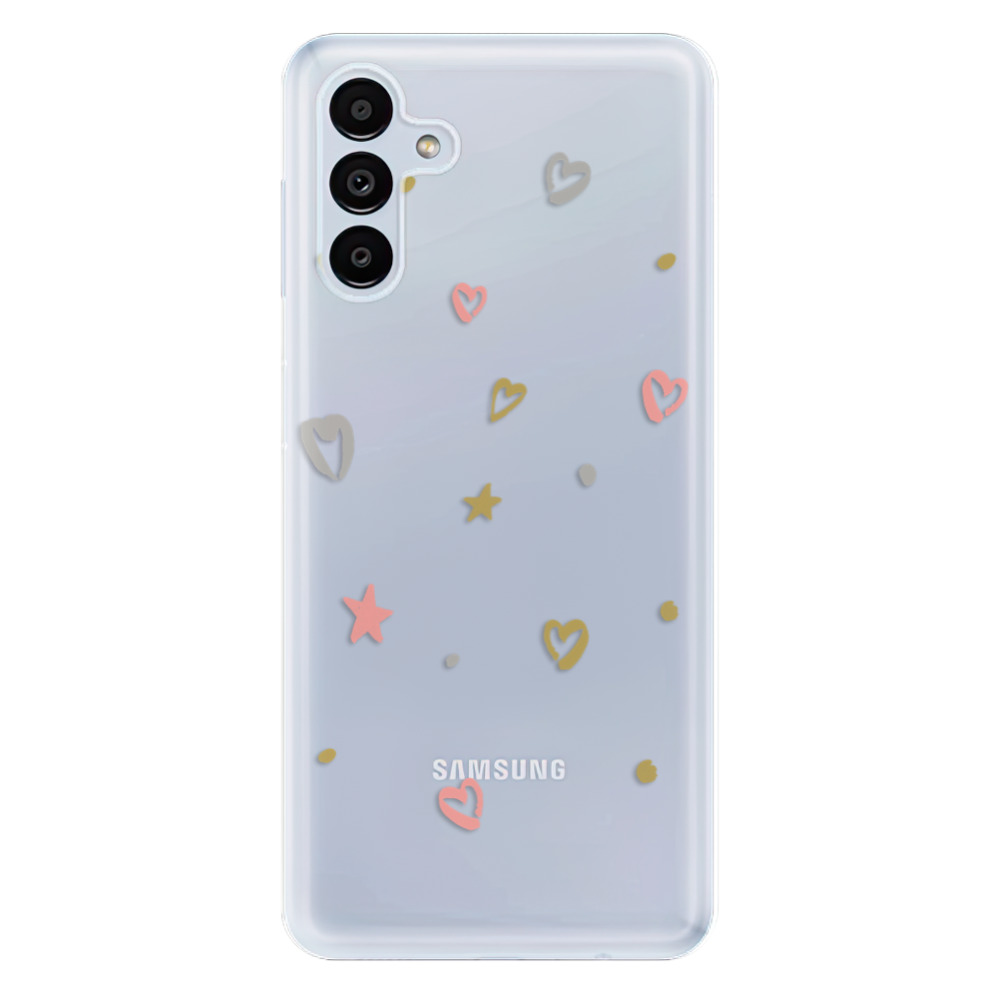 Odolné silikonové pouzdro iSaprio - Lovely Pattern - Samsung Galaxy A13 5G (Odolný silikonový kryt, obal, pouzdro iSaprio - Lovely Pattern na mobilní telefon Samsung Galaxy A13 5G)