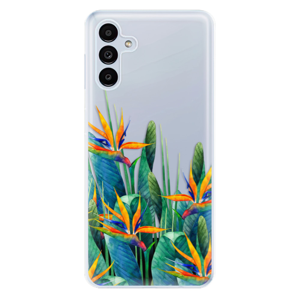 Odolné silikonové pouzdro iSaprio - Exotic Flowers - Samsung Galaxy A13 5G