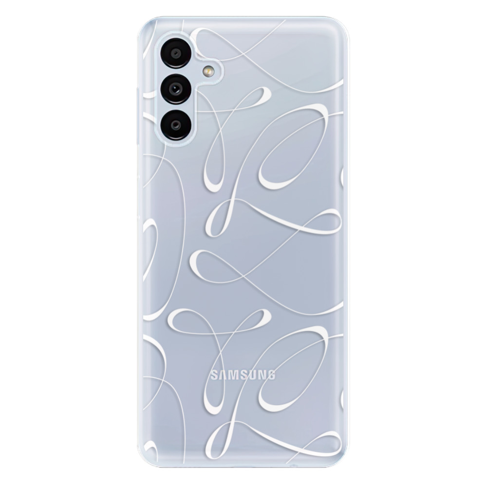Odolné silikonové pouzdro iSaprio - Fancy - white - Samsung Galaxy A13 5G