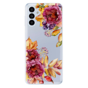 Odolné silikonové pouzdro iSaprio - Fall Flowers - Samsung Galaxy A13 5G
