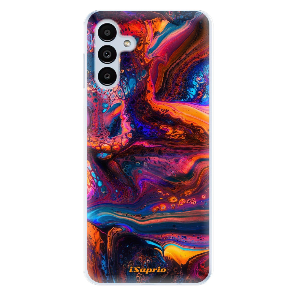Odolné silikonové pouzdro iSaprio - Abstract Paint 02 - Samsung Galaxy A13 5G
