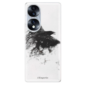 Odolné silikonové pouzdro iSaprio - Dark Bird 01 - Honor 70