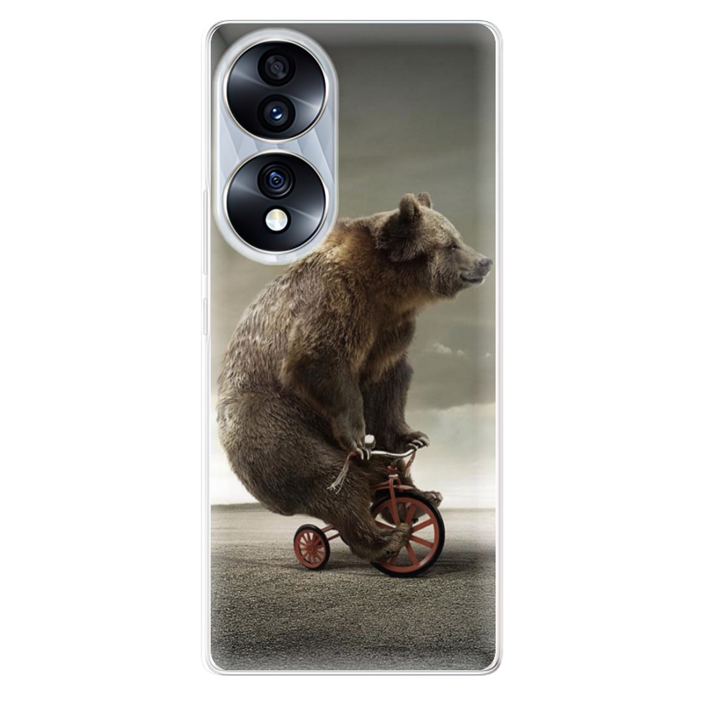 Odolné silikonové pouzdro iSaprio - Bear 01 - Honor 70