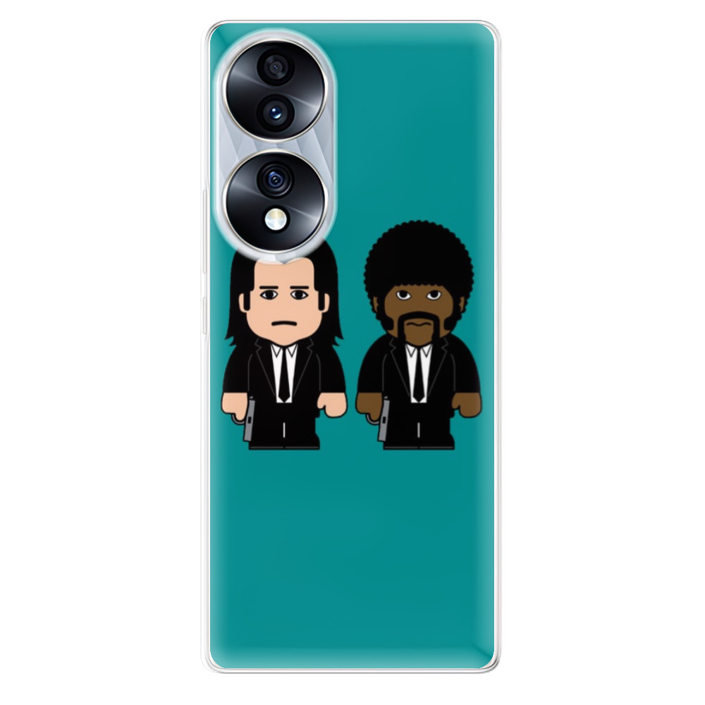Odolné silikonové pouzdro iSaprio - Pulp Fiction - Honor 70
