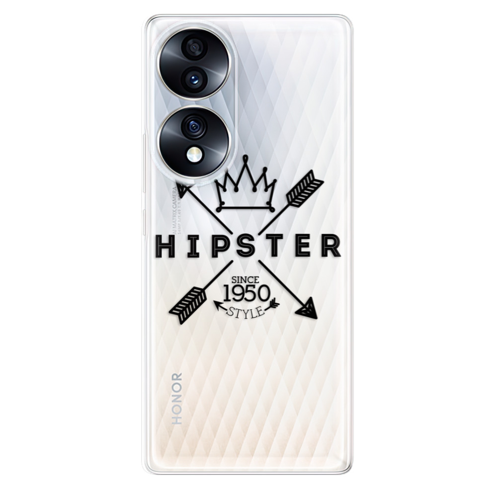 Odolné silikonové pouzdro iSaprio - Hipster Style 02 - Honor 70