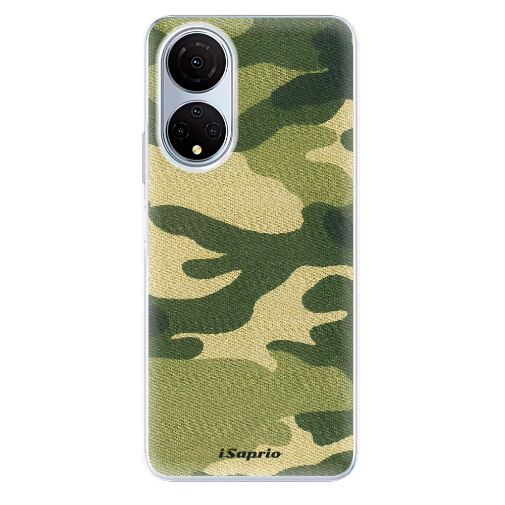 Odolné silikonové pouzdro iSaprio - Green Camuflage 01 - Honor X7