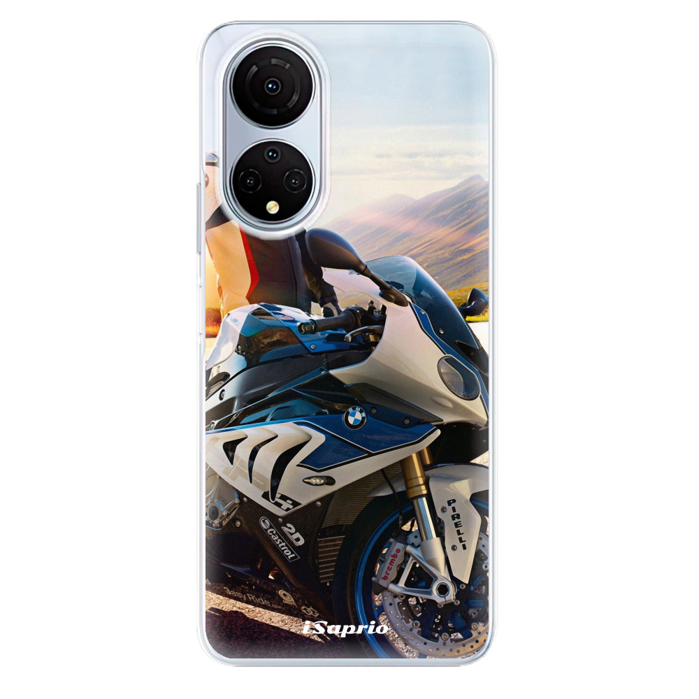 Odolné silikonové pouzdro iSaprio - Motorcycle 10 - Honor X7