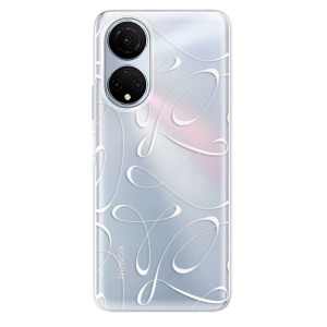 Odolné silikonové pouzdro iSaprio - Fancy - white - Honor X7