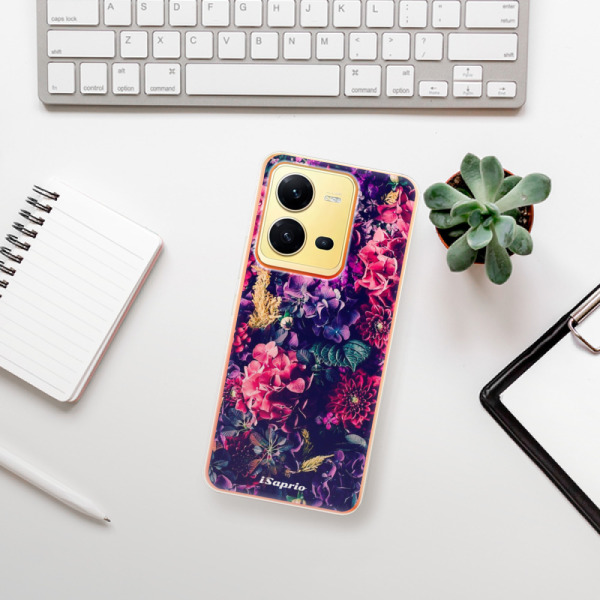 Silikonové pouzdro iSaprio - Vivo X80 Lite 5G - Flowers 10