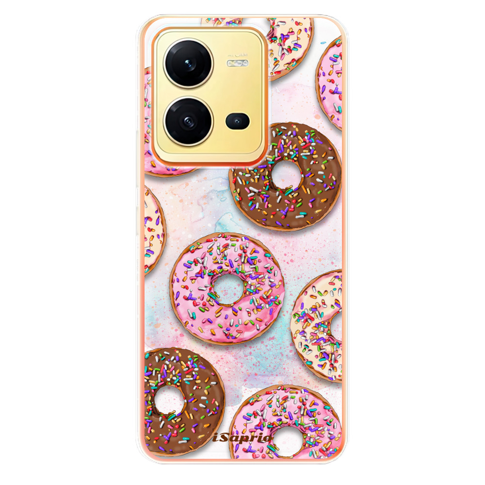 Odolné silikonové pouzdro iSaprio - Donuts 11 - Vivo X80 Lite 5G