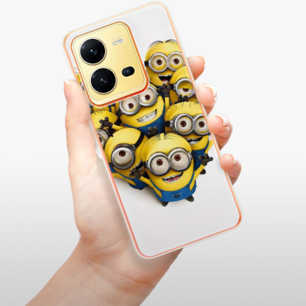Silikonové pouzdro iSaprio - Vivo X80 Lite 5G - Mimons 01