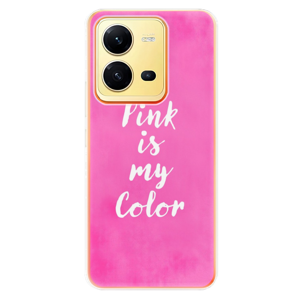 Odolné silikonové pouzdro iSaprio - Pink is my color - Vivo X80 Lite 5G