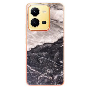 Odolné silikonové pouzdro iSaprio - BW Marble - Vivo X80 Lite 5G