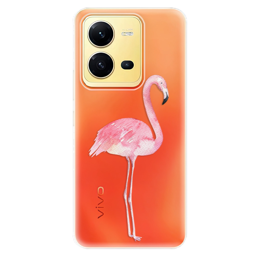 Odolné silikonové pouzdro iSaprio - Flamingo 01 - Vivo X80 Lite 5G