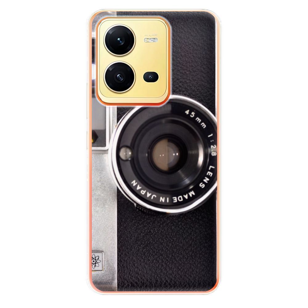 Odolné silikonové pouzdro iSaprio - Vintage Camera 01 - Vivo X80 Lite 5G