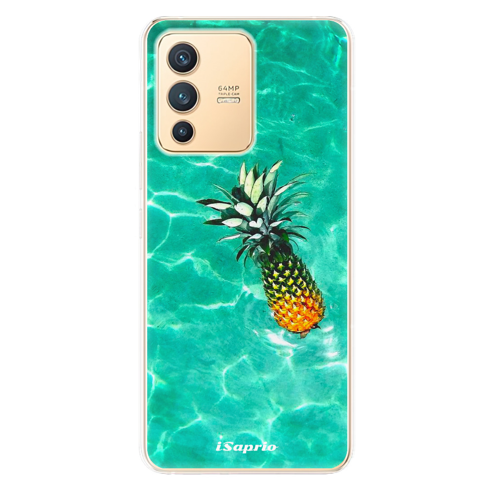 Odolné silikonové pouzdro iSaprio - Pineapple 10 - Vivo V23 5G