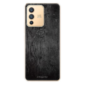 Odolné silikonové pouzdro iSaprio - Black Wood 13 - Vivo V23 5G