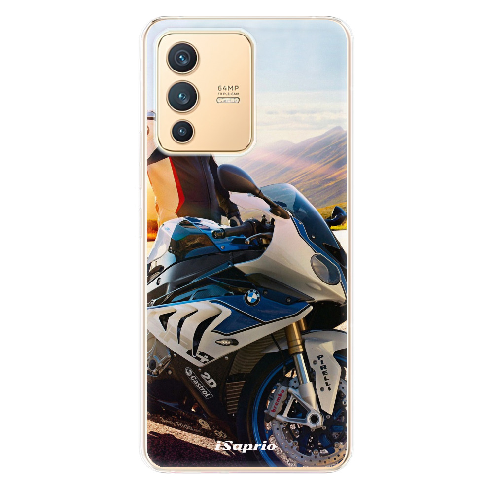 Odolné silikonové pouzdro iSaprio - Motorcycle 10 - Vivo V23 5G